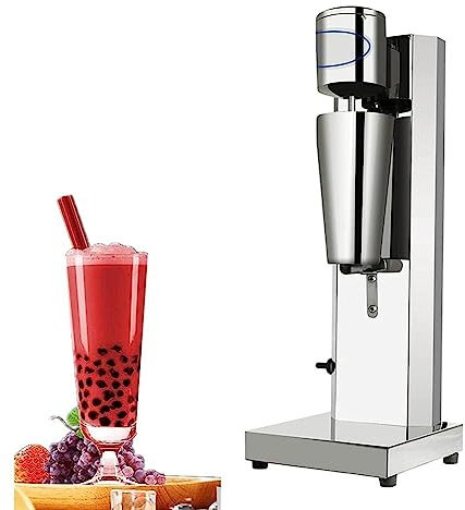 HACSYP Batidora de Batidos, máquina de Bebidas eléctrica de Acero Inoxidable, licuadoras de Batidos comerciales, batidora de Helado con Taza de 750ML