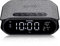 Roxel RAC-10 Bedside Alarm Clock With Super Fast Wireless Charging (5W/10W/15W), For iPhone & Samsung, USB Charger, Mood Lighting Night Lamp function Dimmable LED Display (Black)