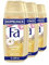 FA Duschgel Oriental Moments 2er Pack (3x 2x250ml) 95% Inhaltstoffe natürlichen Ursprungs, genieße mit der pflegende Duschcreme den zarten Duft nach Wüstenrose & Sandelholz