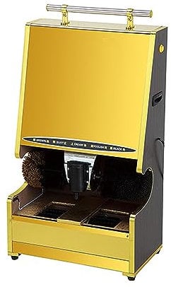 Stainless Steel Commercial Shoe Polisher, Automatic Shoe Shine Machine, Machine Household Shoe Shine Electric, Hotel Automatic Shoe-Shining Machine