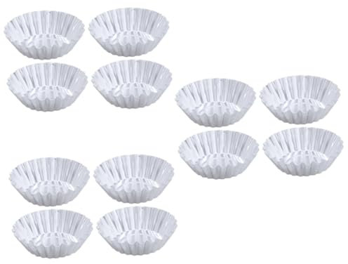 Zerodeko 30piezas Molde De Reutilizable Para Tartas De Diseño Floral Utensilios De Hornear Para Muffins y Pasteles