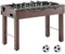 VEVOR Kickertisch 48 Zoll, Tischkicker Tischfußball für Zuhause, Familie und Spielzimmer, Fußball mit Kickertisch-Set, inklusive 2 Bällen und 2 Getränkehaltern