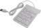 Ricardonty Mini USB con cable teclado digital con teclado numérico 18 teclas para contabilidad Teller ordenador portátil Windows Android Notebook Tablets PC (blanco)