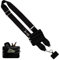 SEAHUI Phone Strap with Zippered Pouch and Clip, Adjustable Crossbody Phone Chain Purse Badge Holder Wallet (Black)