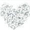 100pcs Small Cable Clips,3mm Round Cable Clips Assortment Cable Holder Management Wire Tidy Clips