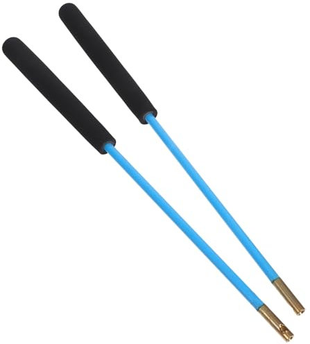 Toddmomy Bâtons De Diabolo Yoyo Chinois 2 Pièces Baguettes De Diabolo Jonglerie De Diabolo Bâtons De Contrôle De Diabolo pour Enfants Personnes Âgées Bleu Ciel