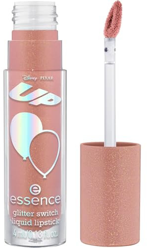 Essence Cosmetics Disney Pixar Up Rossetto Liquido Glitter, Asciugatura Rapida, Brillante, 4 ml