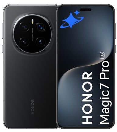 Honor Magic7 Pro 5G, 512 Go, Noir - Unlocked (Generalüberholt)