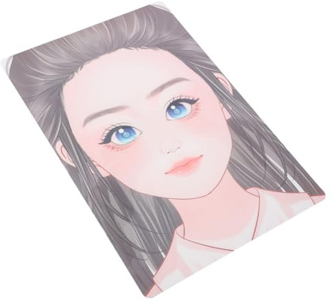 KOCKSHION Schminken Übungstafel Gesichtsfarbe Vorlage für Wiederverwendbar Abwaschbar für Malerei und Professionelle Make Up Praxis für Anfänger