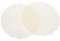 iplusmile 2 Piezas estera de vapor forro de vapor antiadherente estera separadora de bolas de masa revestimiento de canasta de vapor tapete de cocina grado alimenticio pp Beige