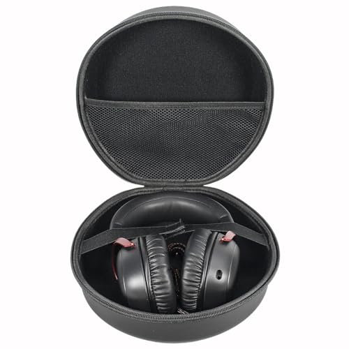 YIIWAY Custodia Rigida Case Cover Compatibile con AKG K52 / K72 / K92 / K240 Studio / K240 MKII / K271MKII / K361 / K371 / K701 / K702 / K712 PRO / K812 PRO Cuffie, Custodia Solo - Nero YC80053