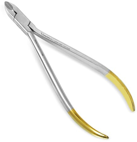 My AR Dental Kieferorthopädischer Mini-Hartdrahtschneider, Stift-Blattschneider, Zange mit langem Griff, Edelstahl, gut verarbeitete Qualität
