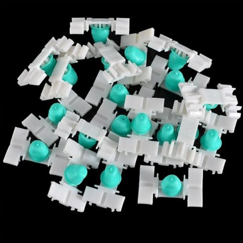 20 PCS Moulding Trim Clips For For BMW E36 E46 Door Mudguard Side Bumpstrip Retaining Fasteners Plastic Material 325 328 323 330