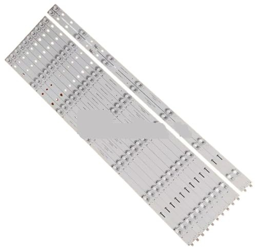 LHHDSOZ 12pcs/Kit 7leds Strips for JVC for 65 TV for LT-65N675 65D07A-ZC29AG-01E -01 Easy to Replace