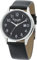 Eichmüller polierte Edelstahl Uhr Datum Herrenuhr 5ATM mit Leder Armband