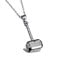 Oidea Men's Thors Hammer Pendant Necklaces: Norse Viking Mjolnir Pendant Men's Jewellery Talisman Amulets Protective Jewelry Gift, Stainless Steel, 21.6 Chain
