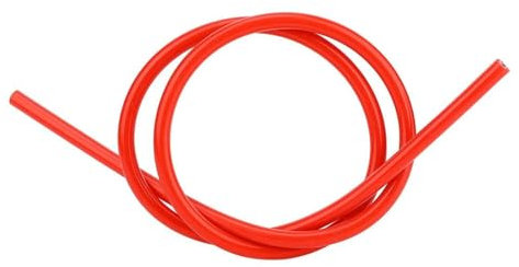 DEWIN Zündkabel Rot, Auto Zündkabel Silikon Zündkabel Draht Auto Zubehör Ersatzteil 8mm (Rot)