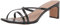 The Drop Amelie Sandali con Tacco e Punta Quadrata, Nero, 39.5 EU