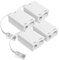 Dynamode ADSL Micro filter and Splitter Adapter For Broadband, Tiscali, Sky, Talktalk, Orange, O2 Modem, Router, DECT, PABX, Phone Systems, Home and Office, Plug n' Play