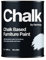 Hemway - Chalk Based Furniture Paint - Blue Mist 1 L | Chalky Matt Shabby Chic Finish for Interior & Exterior Home Decor | Quick Dry & All-in-one