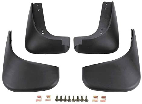 4 StüCk Auto SchmutzfäNger KotflüGel FüR VW Touran 2003-2009 Caddy 2004-2009, Vorder Hinterreifen Schutzblech Spritzschutz Kit Auto Rad Schutz Schlamm Fender Deko ZubehöR