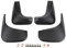 4 StüCk Auto SchmutzfäNger KotflüGel FüR VW Touran 2003-2009 Caddy 2004-2009, Vorder Hinterreifen Schutzblech Spritzschutz Kit Auto Rad Schutz Schlamm Fender Deko ZubehöR