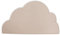 ohlivia | Bente Tischset/Tischunterlage - Wolke - Einfarbig | Cosmic Latte