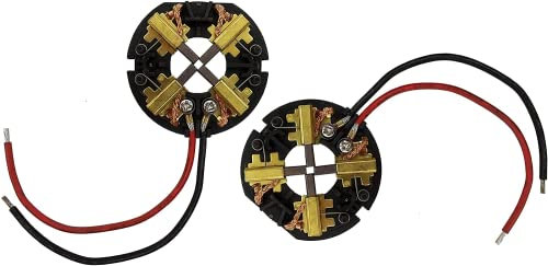 Kohlebürsten für Milwaukee M18 Bohrer 2602-20 22-22-1630 C18ID MW1 (2 Stück)