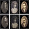 KARLOR Halloween Deko innen Wand, 3 PCS Wandbilder Horror Deko Wanddeko Fotorahmen Halloween Dekoration gruselig Deko gothic 3D Horrorporträt Gesichtsveränderung in verschieden Winkeln