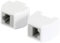 ALLnet ALL-RJ45-Magnet RJ45 Sicherungskupplung, Abwurfbuchse, PoE fähig, bis zu 10GBit 193972 Stecker, gerade Weiß 1St.