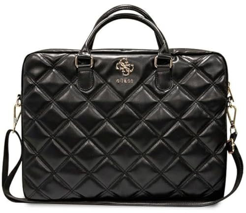 CG MOBILE Guess GUCB15ZPSQSSGK Sac matelassé 4G Noir 16, Noir