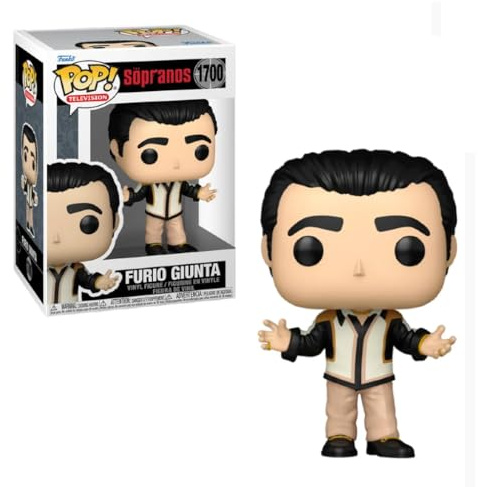 Funko POP! TV: The Sopranos - Furio Giunta | Offizielles Crime Drama Merch - Vinyl Sammelfigur als Regal Deko - Geschenkidee zum Geburtstag für Fans und Sammler
