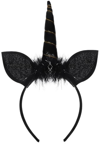PAMINGONO Horn Haarband Party Haar Zubehör Kinder Party Kopfschmuck Modische Haar Coaplay Schleier