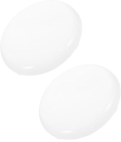 DECOMELODY 2stücke Led Lampenschirm Diffusor Halbkreis Pc Abdeckung Für Gleichmäßige Lichtverteilung Für Kommerzielle Innenbeleuchtung Weiß