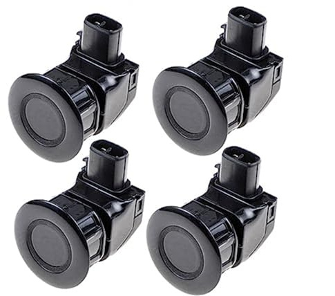 HUVNEXA 4 STÜCKE 3 Farbe Neue PDC Parksensor, for Toyota, Crown/Majesta, for Lexus, IS250/350 GS450H 89341-30020 8934130020 Modul für Einparkhilfe hinten(Black)