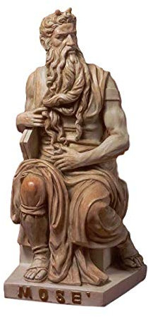 Souvenir Statue Mosee von Michelangelo 30 cm aus Kunstharz by Arte und Geschichte Paben