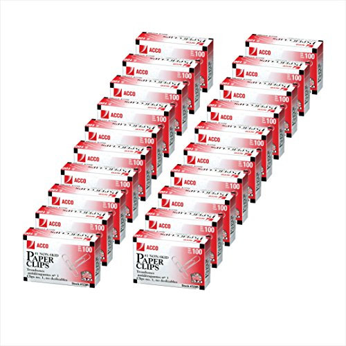 ACCO Brands RPD76070 - FM32 Büroklammern, flach