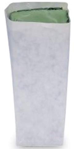 Polierpaste - EMOPOL Spezialpaste Hellgrün, in Pergamenthülle mit ca. 590-600 g, für Oberflächenbehandlung von Stählen aller Art insbesondere auch rostfreier Edelstähle und Chrom