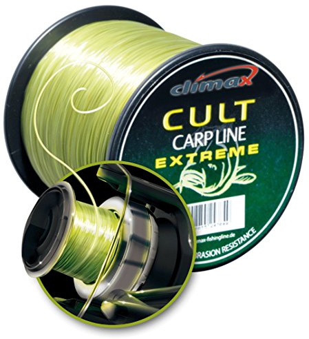 Climax Cult CARP Extreme 3000m 0,35mm 9,1kg mattolive Hauptschnur Karpfenschnur Mainline Monofil Mono