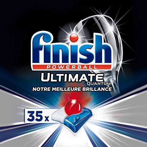 Finish Pastilles Lave-Vaisselle Powerball Quantum Ultimate, Les 35 tablettes