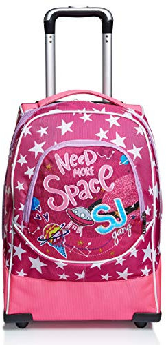 Trolley 3 Ruote SJ GANG, LEDTECH GIRL, Fuxia