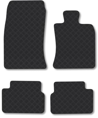 Mini Clubman (2007-2015) 3mm Rubber Car Mats | Tailored Fit Durable Floor Mats Full Coverage Protection Waterproof Accessories Easy Clean Anti Slip Made in the UK