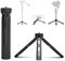 EaxanPic Aluminum Mini Tripod,Desktop Tabletop Stand Tripod for Zhiyun Smooth Q/4, Crane Plus/2, Osmo Mobile, Ronin-S, Vimble 2,Gimbal Handle Grip Stabilizer