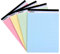 KAISA KSU-5977 Schreibblöcke, breit, liniert, 21,6 x 29,8 cm, dickes 9 kg, farbiges Papier, 40 Blatt/Block, 21,6 x 29,8 cm, perforierter, geschriebener Block, stabile Rückseite, 4 Blöcke 32 DE