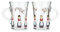 Holmegaard Weihnachtsbecher für Heißgetränke, 24 cl, 2 Stück, Weihnachten, Multi