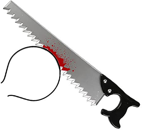 3 Stück Halloween Cosplay Haarnadel Requisiten für Halloween Kostüm Verkleiden Maskerade Zubehör Bloody Tricky.