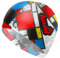 HAND SPORT Cuffia da Nuoto Mod. Optical, Cuffia in Tessuto, Cuffia da Piscina, Extra Comfort e Aderenza. Made in Italy.
