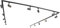 QAZQA - Modern Smartes 1-phasiges Schienensystem Komplettset I Spotlight I Deckenspot I Deckenstrahler I Strahler inkl. 14 Wifi GU10 Spot I Spotlight I Deckenspot I Deckenstrahler I Strahler I Lampe I