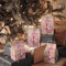 TsunNee 30 Stück Weihnachten Party Geschenkboxen, Kraftpapier Süßigkeitskästen, Mitbringsel Taschen, Papier-Treat-Boxen für Partydekorationen Adventskalender DIY