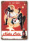 Vintage-Blechschild – Nuka Cola – Retro-Metallschilder, Poster, Eisenmalerei, Wanddekoration, für Bar, Zuhause, Garage, 30,5 x 20,3 cm
